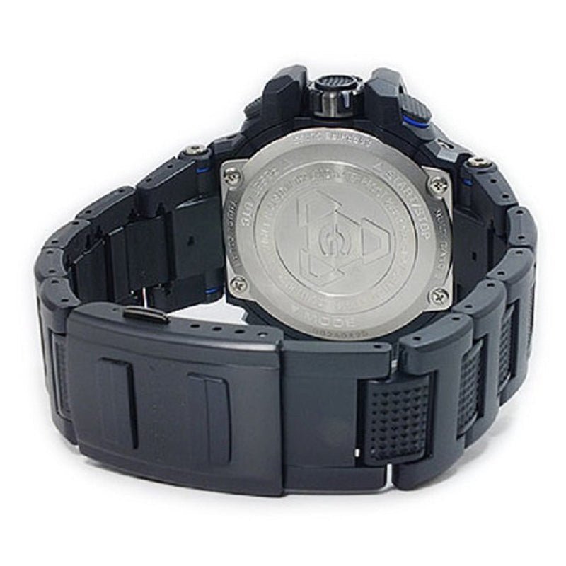 Sapphire Crystal Solar Powered Mens BlackBlue Analog GW-A1100FC-1A - Image 2